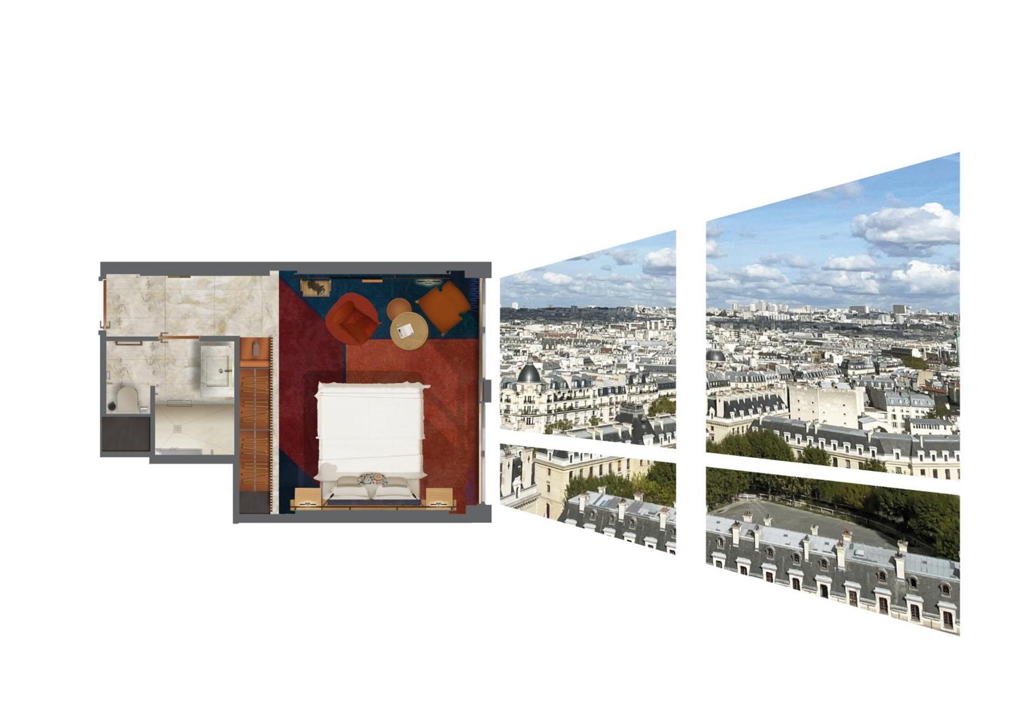 So/ Paris Hotel 部屋 写真 The 1001 Nights Suite